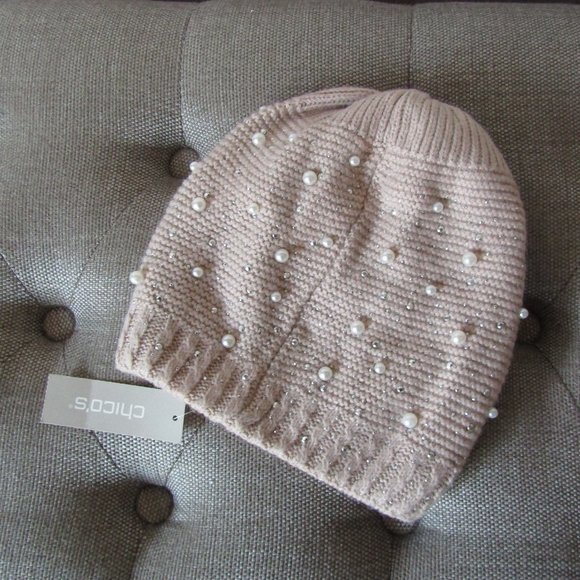Chico's Detail Knit Hat - Picture 3 of 4
